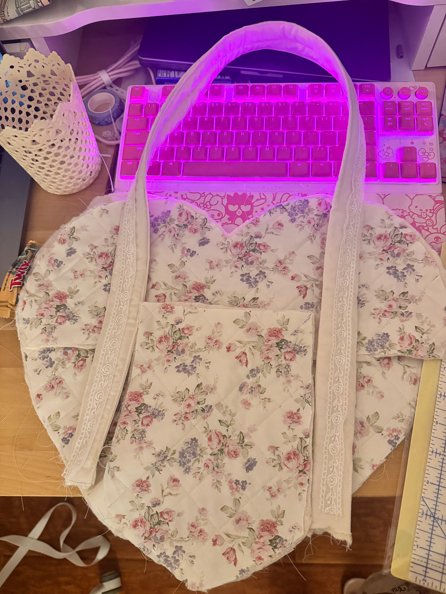 Heart Shaped Tote Bag v2